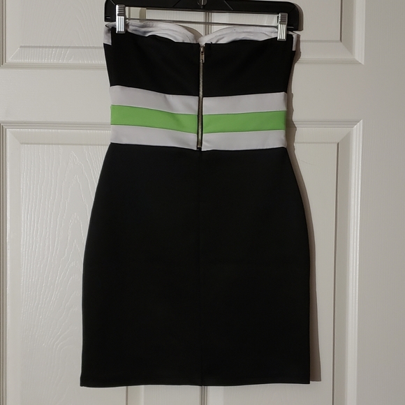 Strapless mini dress - Picture 2 of 2